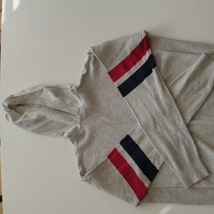 H&M light sweatshirt with attached hood